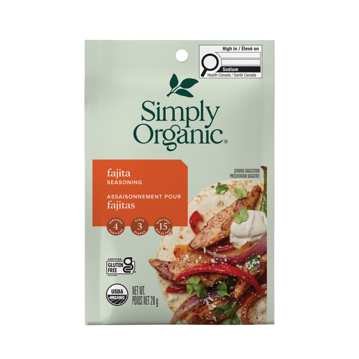 Simply Organic - Fajita Seasoning Mix - 31 g