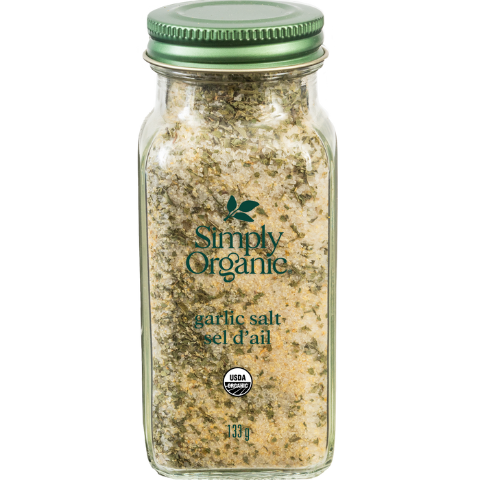 Simply Organic - Garlic Salt, 133 g