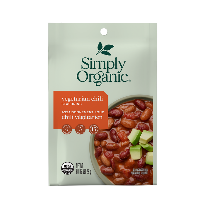 Simply Organic - Veggie Chili Seasoning Mix - 28 g