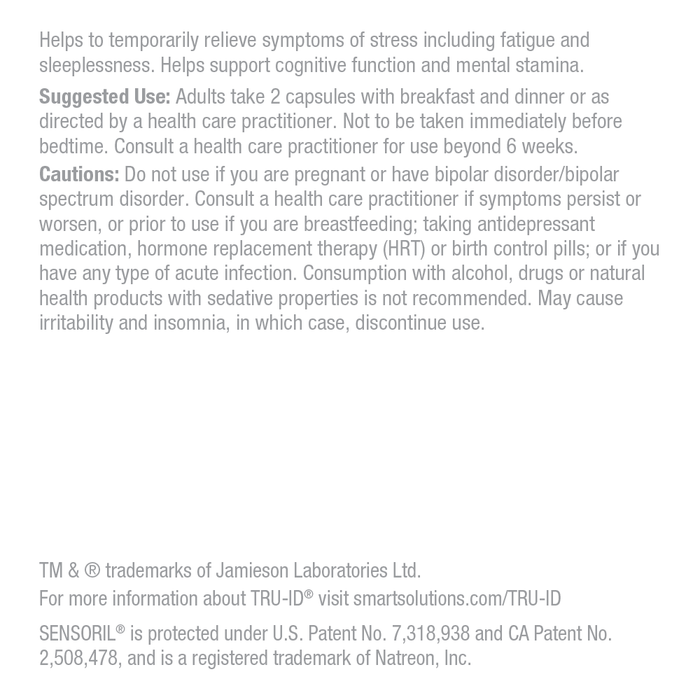 Smart Solutions - AdrenaSmart, 180 Vcaps