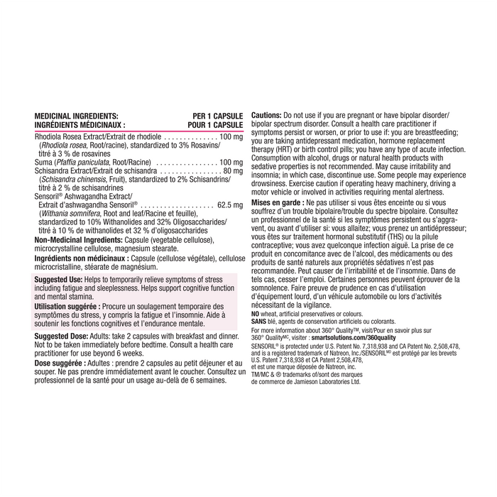 Smart Solutions - AdrenaSmart, 180 Vcaps