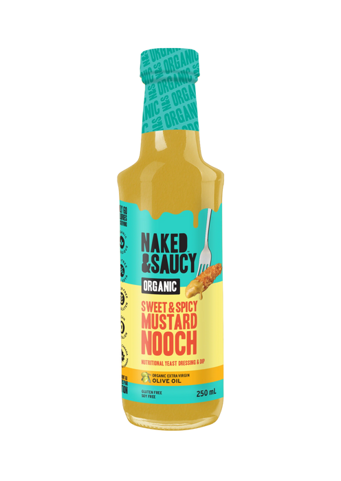 Naked and Saucy - Nooch - Sweet & Spicy Mustard, 250 mL