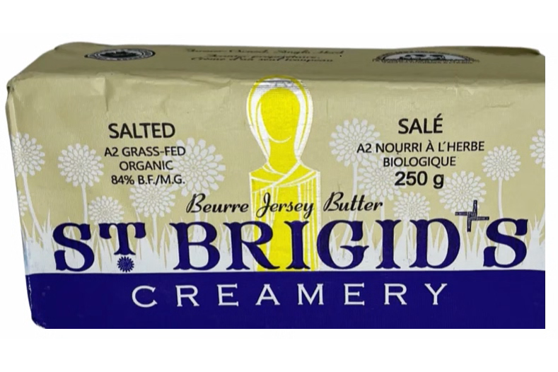 St. Brigid's Creamery - A2 Jersey Salted Butter, 250 g