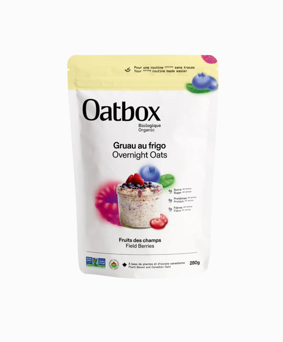 Oatbox - Overnight Oats - Field Berries, 280 g
