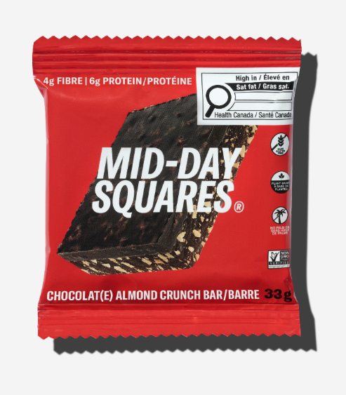 Midday Squares - Almond Crunch, 33 g