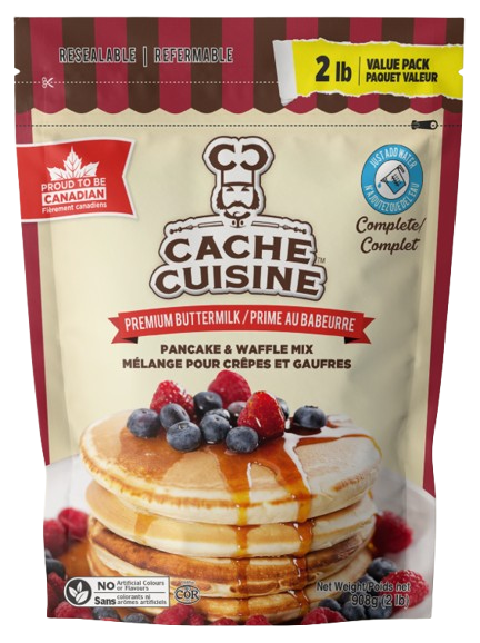 Cache Cuisine - Buttermilk Pancake Waffle Mix, 908 g
