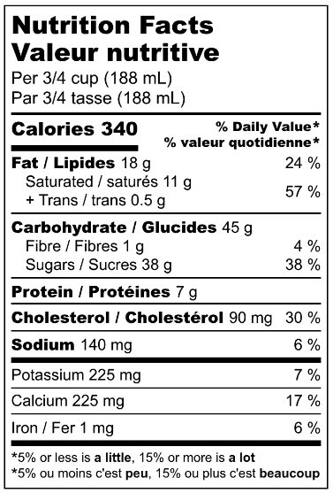 Four All Ice Cream - Cookies & Cream Ice Cream, 500 mL