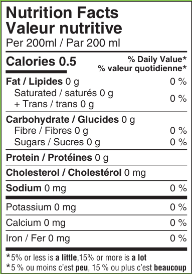 Vital Zing - Lemon Lime Flavour Drops, 45 mL