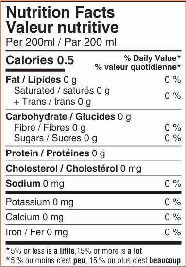 Vital Zing - Peach Iced Tea Flavour Drops, 45 mL