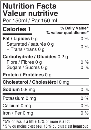 Vital Zing - Vanilla Cafe Drops, 40 mL