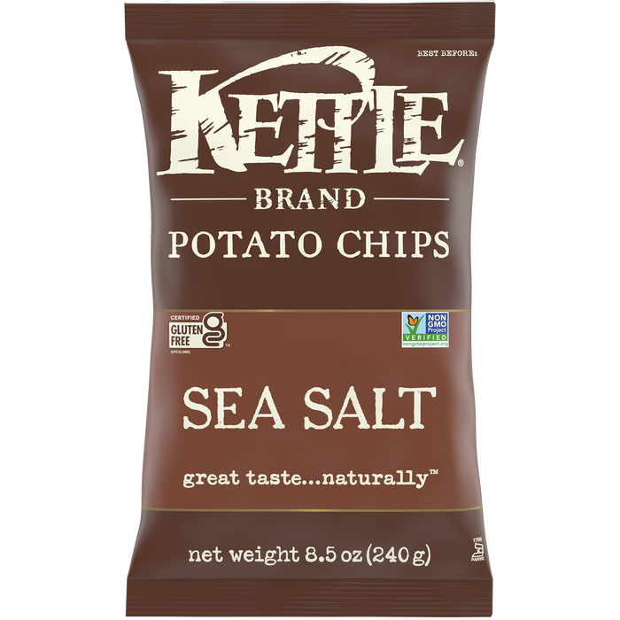 Kettle Foods - Chips - Sea Salt, 198 g