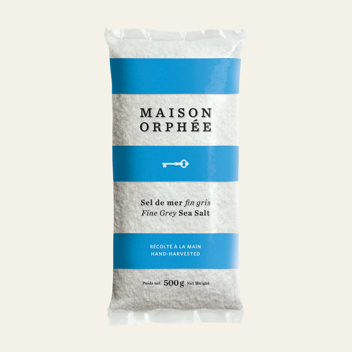 Maison Orphee - Fine Grey Sea Salt, 500 g