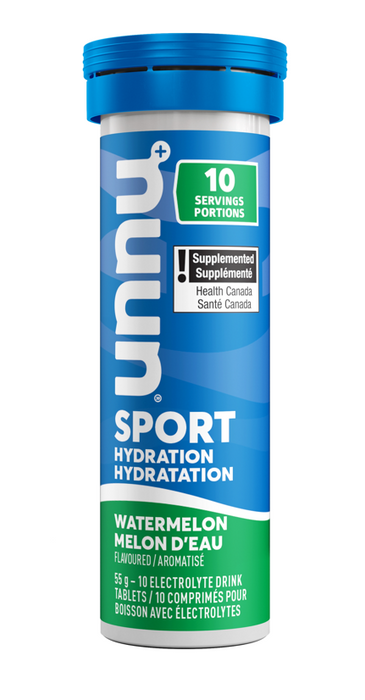 Nuun - Sport,  Watermelon 10 tablets