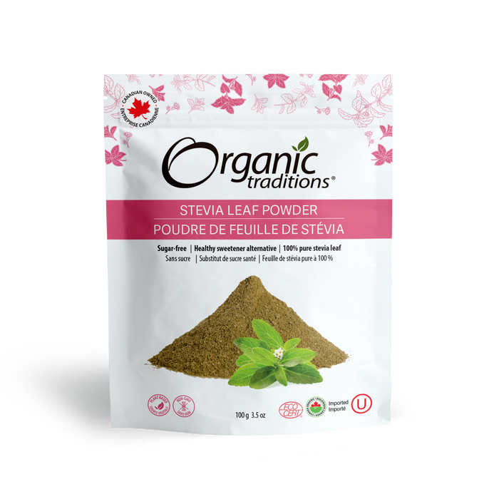 Organic Green Stevia Leaf Powder - 100 g