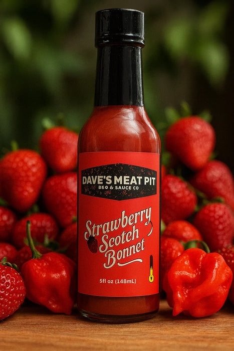 Dave's Meat Pit - Strawberry Scotch Bonnet, 148 mL