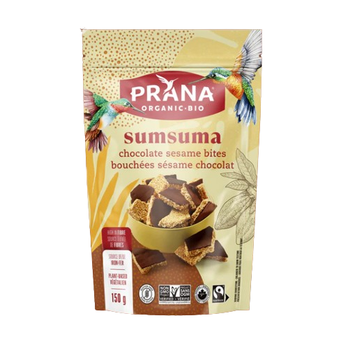 Prana - Sumsuma Chocolate Sesame Bites, 150 g