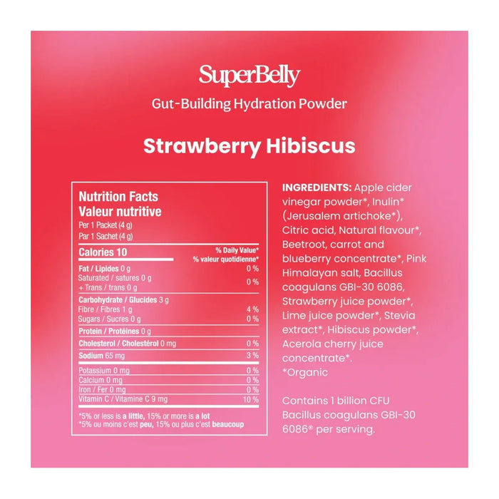 Blume - Strawberry Hibiscus SuperBelly, 60 g