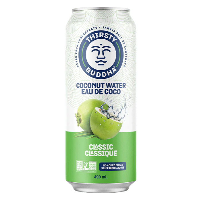 Thirsty Buddha - All-Natural Classic Coconut Water, 490 mL