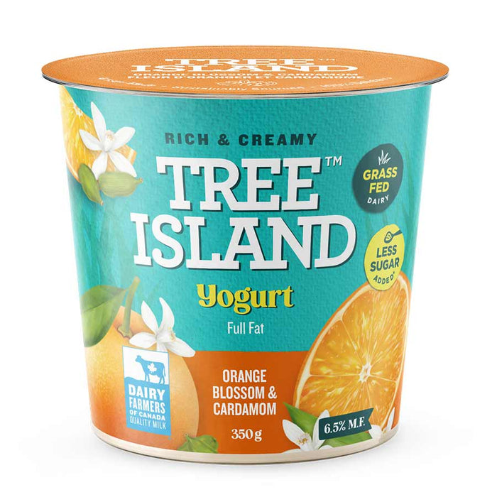 Tree Island Yogurt -  Orange Blossom & Cardamom, 350 g