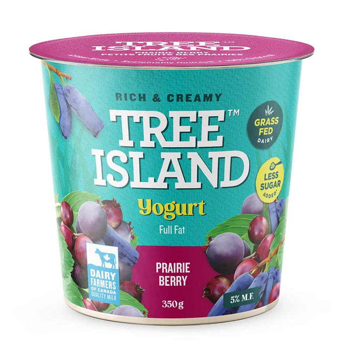 Tree Island Yogurt - Prairie Berry, 350 g
