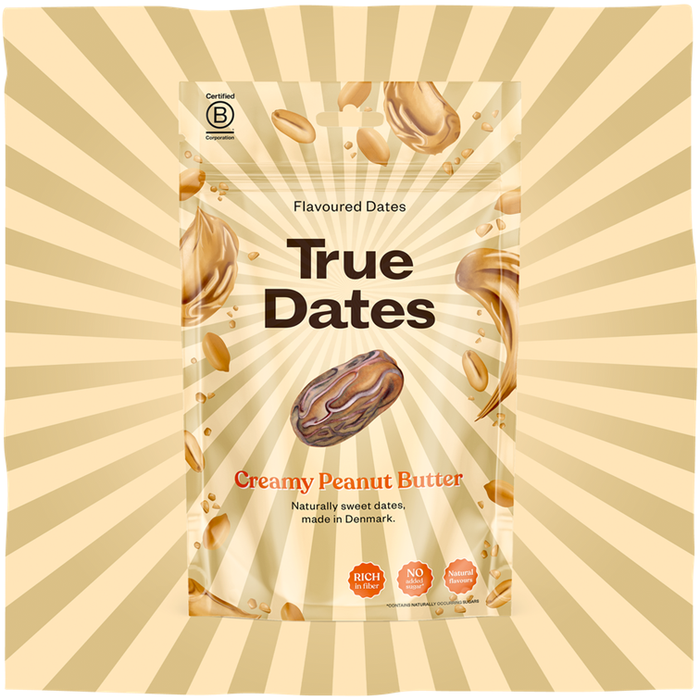 True Dates - Peanut Butter Flavoured Dates, 100 g