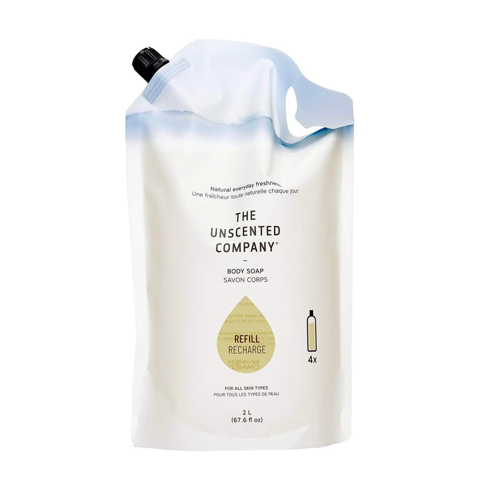 The Unscented Company - Body Soap Refill, 2 L