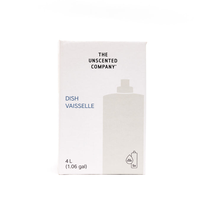 The Unscented Company - Dish Soap Refill Box, 4 L