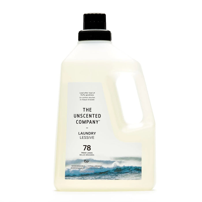 The Unscented Company - Laundry Detergent, 1.95 L