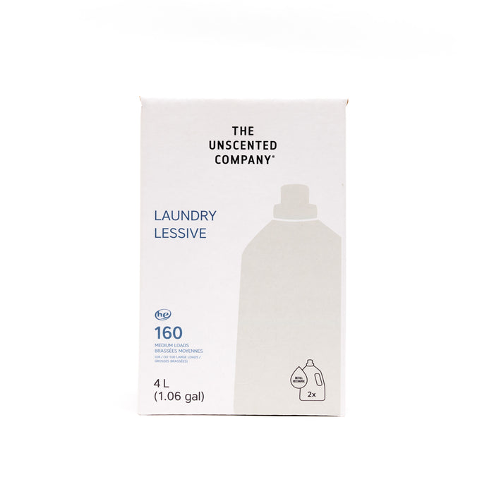 The Unscented Company - Laundry Detergent Refill Box, 4 L