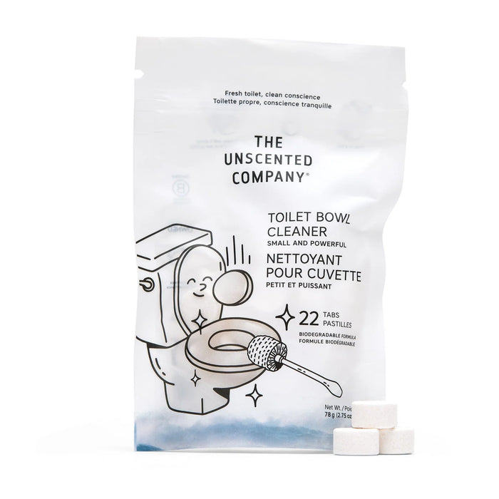 The Unscented Company - Toilet Bowl Cleaning Tabs, 22 Count