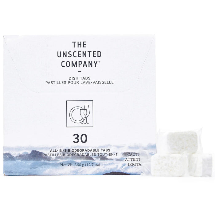 The Unscented Company - Dish Tabs, 30 Count