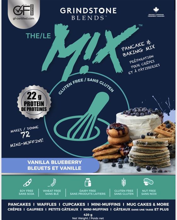 Grindstone Blends - The Mix - Vanilla Blueberry, 420 g