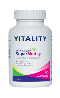 Vitality Products - Time Release Super Multi+, 60 Tablets