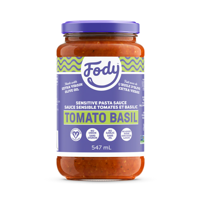 Fody Food Co - Premium Tomato Basil Sauce, 547 mL