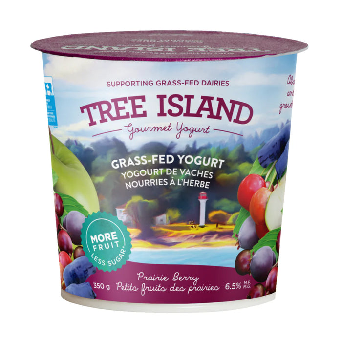 Tree Island Yogurt - Fruit Prairie Berry, 350 g