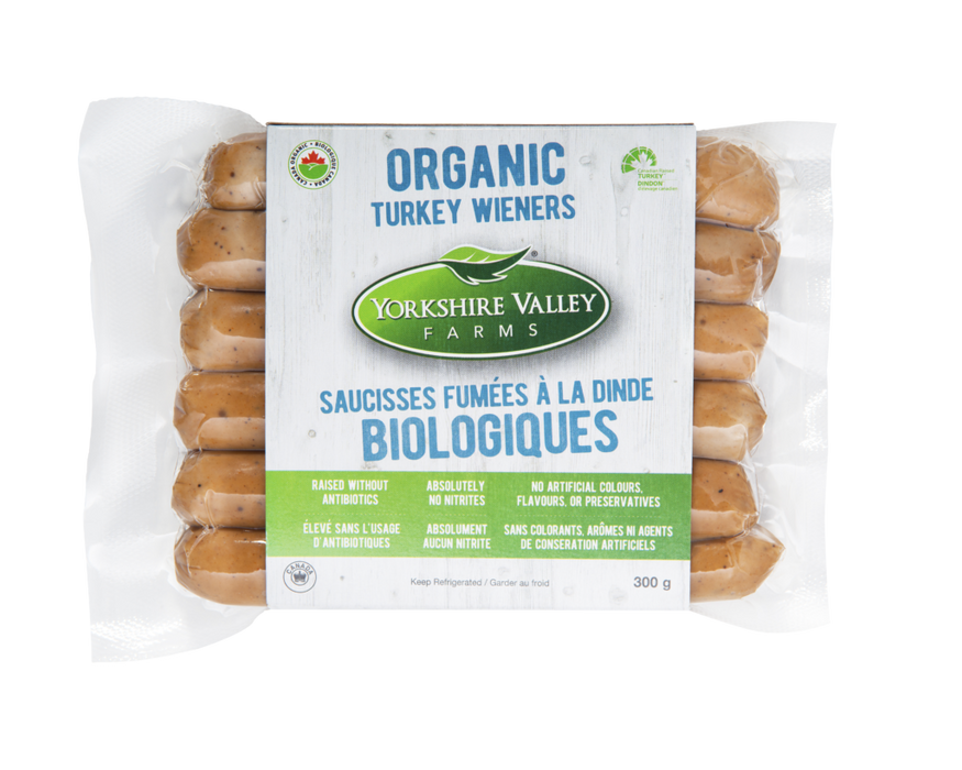 Yorkshire Valley - Organic Turkey Wieners, 300 g