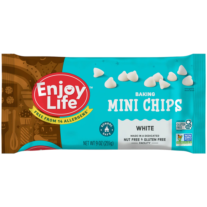 Enjoy Life - Chocolate Chips - White Mini, 255 g