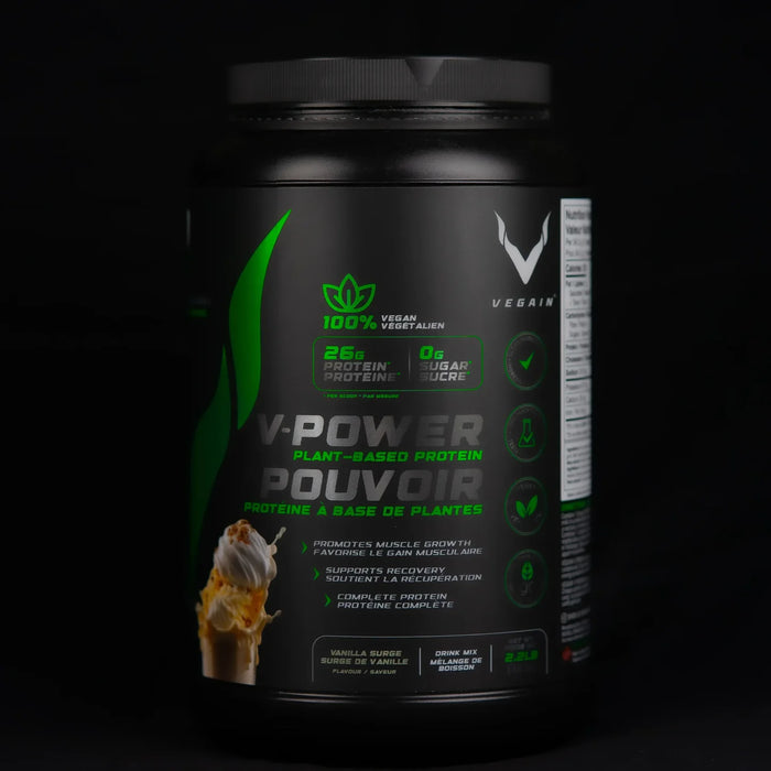 Vegain - Plant-Based Protein - Vanilla Surge, 1 kg