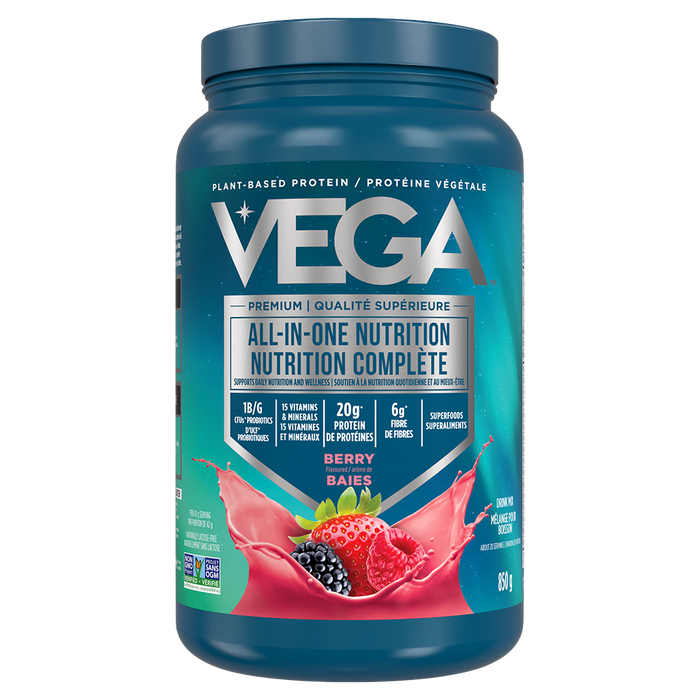 Vega - All-in-One Nutritional Shake - Berry, 850 g