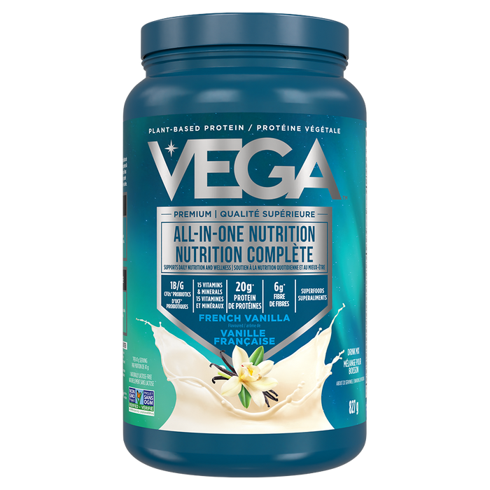 Vega - All-In-One Shake - French Vanilla, 827 g