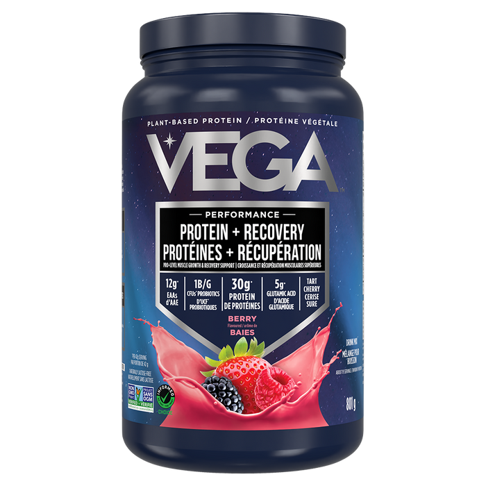 Vega - Protein + Recovery - Berry, 800 g
