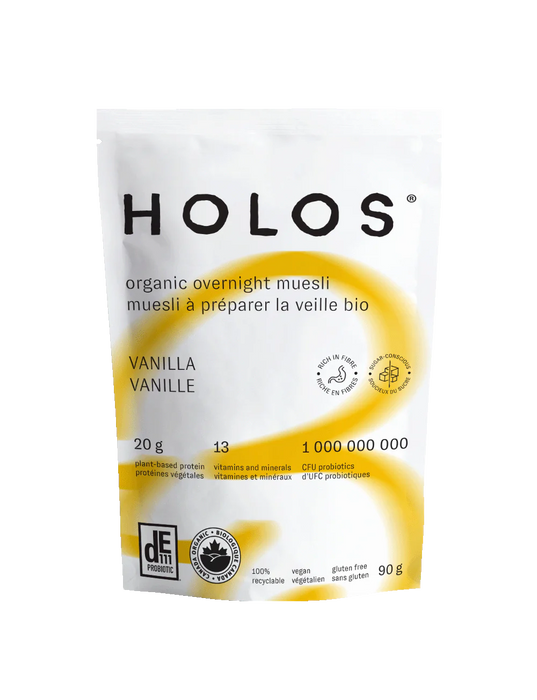HOLOS Foods Inc - Overnight Muesli - Vanilla, 90 g