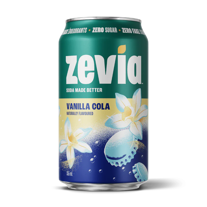 Zevia - Vanilla Cola, 355 mL