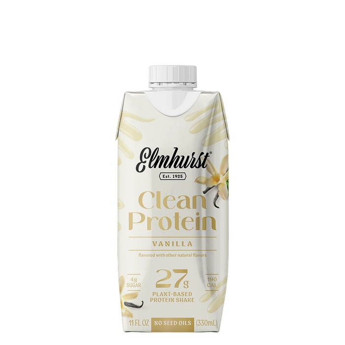 Elmhurst - Clean Protein Vanilla, 330 mL x 4