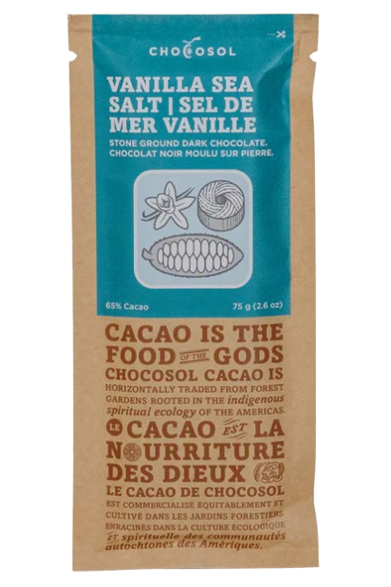 Chocosol - Vanilla Sea Salt, 75 g
