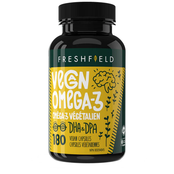 Freshfield - Vegan Omega-3 DHA + DPA, 180 Vcap