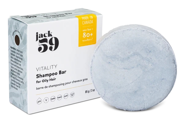 Jack59 - Vitality Shampoo Bar, 85 g