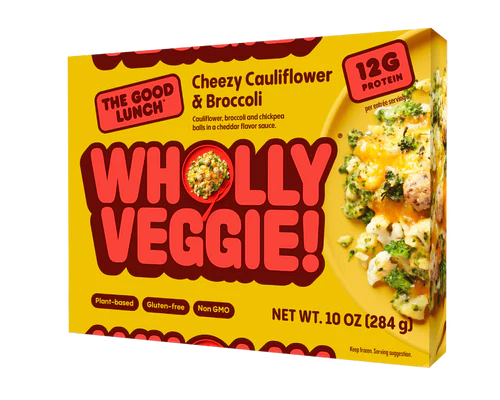 Wholly Veggie - Cheezy Cauliflower & Broccoli, 284 g