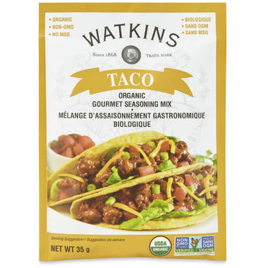 Watkins - Organic Seasoning Mix Taco, 29 g