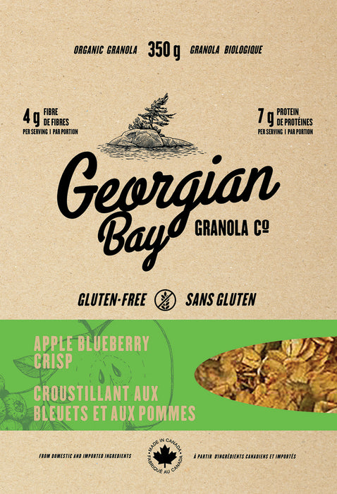 Georgian Bay Granola Company - Apple Blueberry Crisp, 350 g
